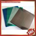two multi wall hollow polycarbonate pc sun roof sheet sheeting board plate panel 3