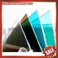 roofing solid polycarbonate PC sheet board for greenhouse building sound barrier