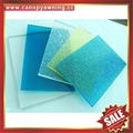 roofing solid polycarbonate PC sheet board for greenhouse building sound barrier