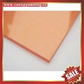 anti uv new raw pc roofing solid polycarbonate sheet sheeting panel board plate 3