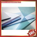 anti uv new raw pc roofing solid polycarbonate sheet sheeting panel board plate