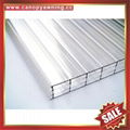 mutil four wall layer hollow pc polycarbonate roofing sheet sheeting plate panel