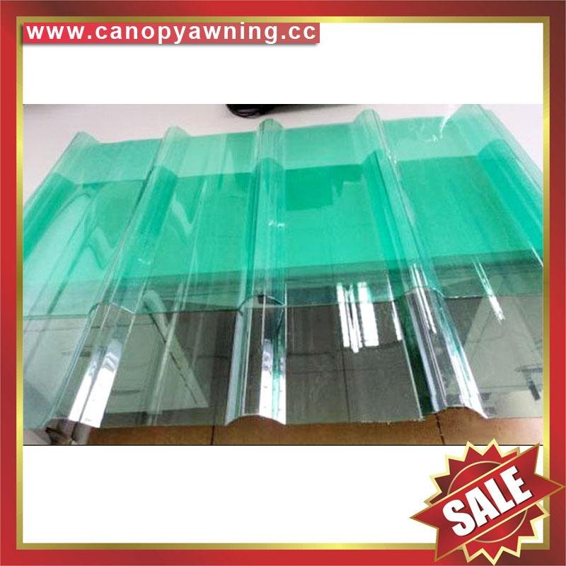 polycarbonate corrugated roofing sheet for greenhouse building factory warehouse 4