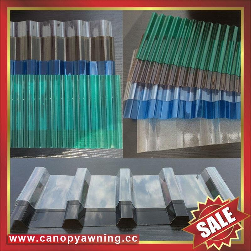 corrugated polycarbonate roofing sheet for greenhouse building factory warehouse 1