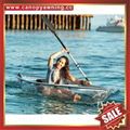 sea river sailing sightseeing tour transparent polycarbonate pc canoe kayak boat