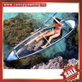 sea river sailing sightseeing tour transparent polycarbonate pc canoe kayak boat