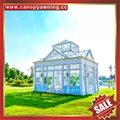 prefab modern new fashion aluminium alloy tempered glass sun house sunroom cabin