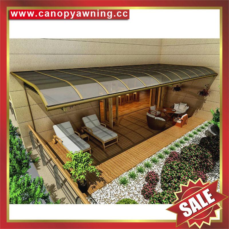 house yard patio gazebo canopy cover awning canopies alu aluminum polycarbonate