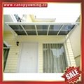 window door canopy awning cover canopies polycarbonate alu aluminum for sale