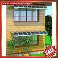 polycarbonate patio canopy cover awning for window door