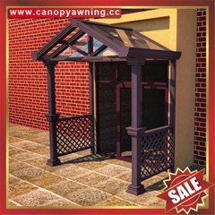 glass aluminum house door porch canopy canopies awning cover shelter