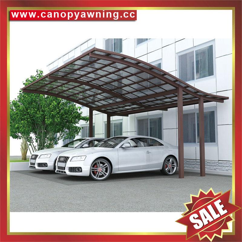 polycarbonate alu aluminum metal outdoor parking carport kits