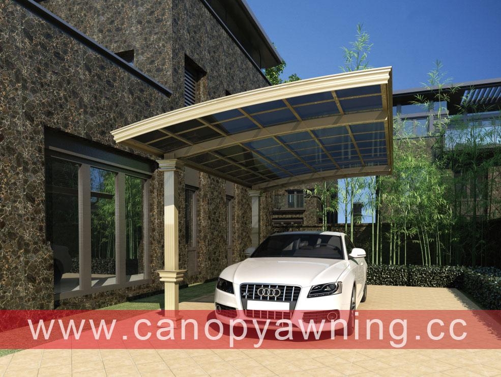 polycarbonate alu aluminum metal outdoor parking carport carports