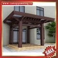 Prefabricated alu aluminum metal wood look gazebo pavilion gate canopy China