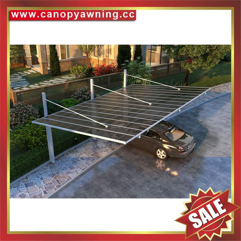 polycarbonate alu aluminum parking carport kits manufacturer