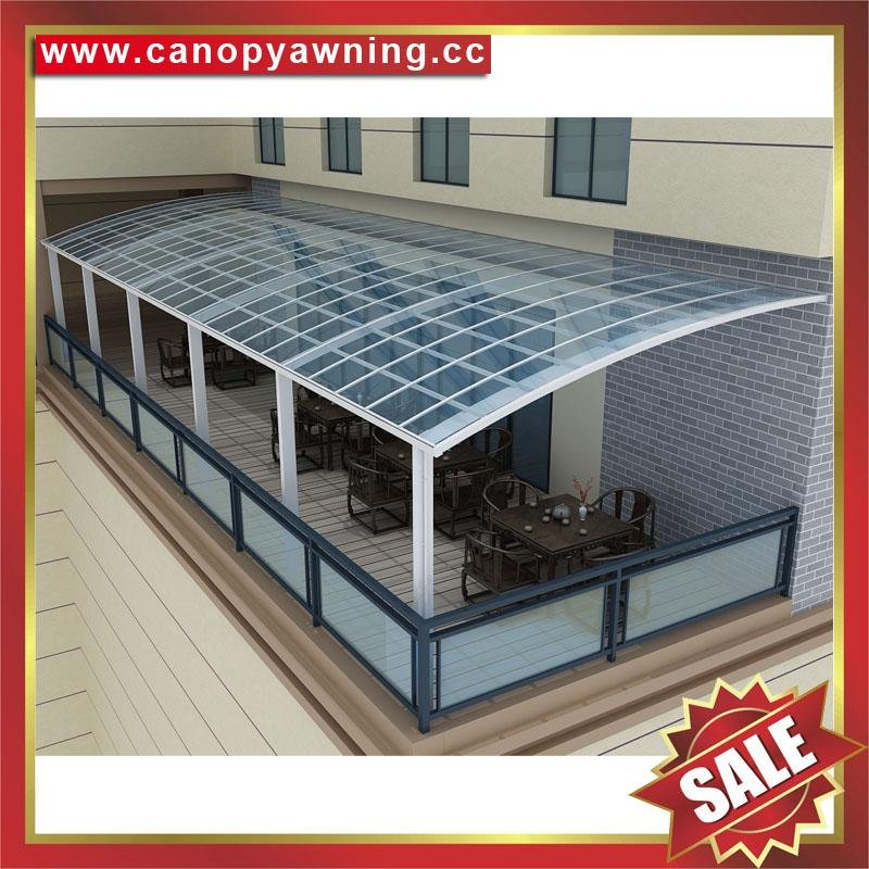 polycarbonate alu aluminum terrace patio gazebo canopy canopies cover awning manufacturers