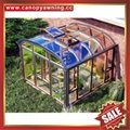 outdoor aluminum sunroom glass sun house