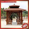 Prefabricated public park garden villa aluminum alloy pavilion Pagoda gloriette