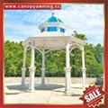 Prefabricated public park garden villa aluminum alloy pavilion Pagoda gloriette
