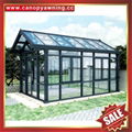 prefab outdoor garden villa alu aluminium alloy glass sunrooms sun house room