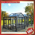 prefab outdoor garden villa alu aluminium alloy glass sunrooms sun house room