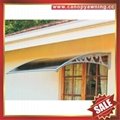 polycarbonate DIY door window pc awning canopy cover sunvisor shelter for house
