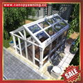 hot sale outdoor glass alu aluminum sunroom sun house conservatory cabin shed