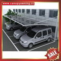 hot sale park pc polycarbonate aluminum alu car awning shelter carport canopy