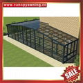 modern villa garden transparent glass alu aluminum sun house cabin sunroom 2