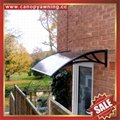 DIY door window polycarbonate pc awning canopy canopies cover sun shield shelter 3