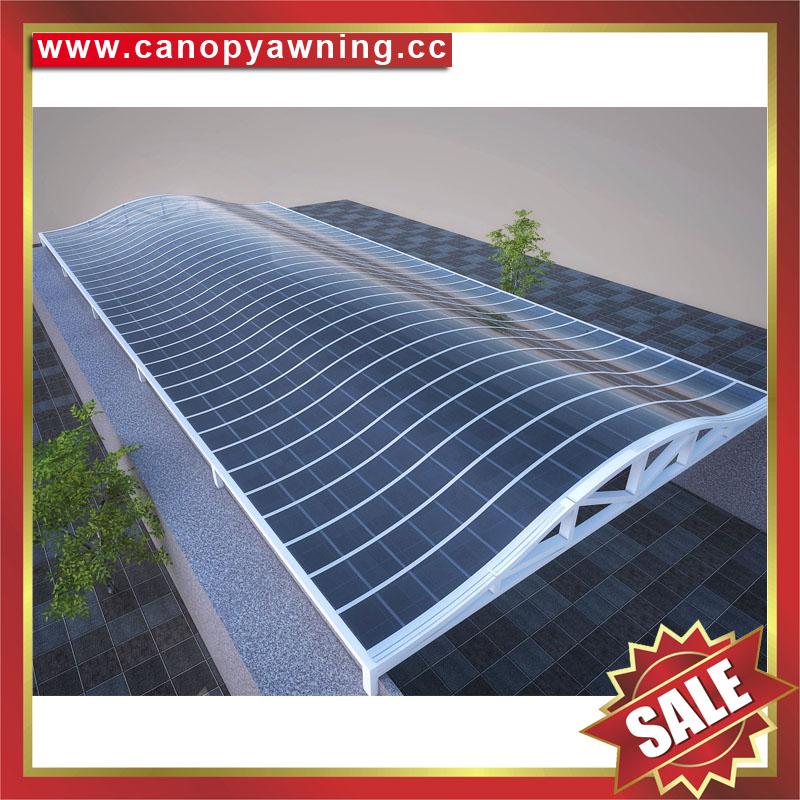 outdoor villa hotel polycarbonate pc alu aluminum pool pond roof shelter canopy 4