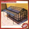 Prefab garden aluminium alloy alu glass sunroom sun house room kits for sale