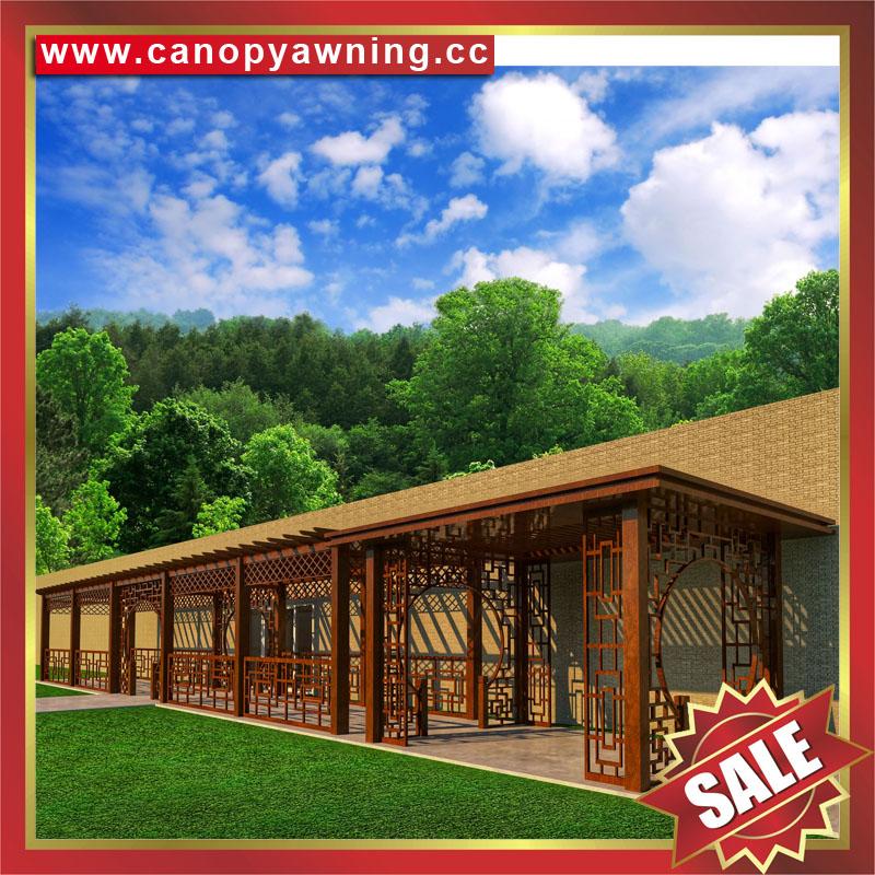 prefab alu aluminium metal outdoor park garden grape trellis Pergola