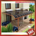 house patio terrace aluminum alu pc polycarbonate canopy awning rain sun shelter