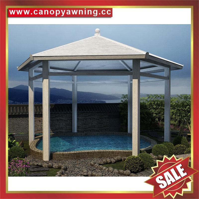 hot sale outdoor garden alu aluminum gazebo pavilion canopy awning shelter 4