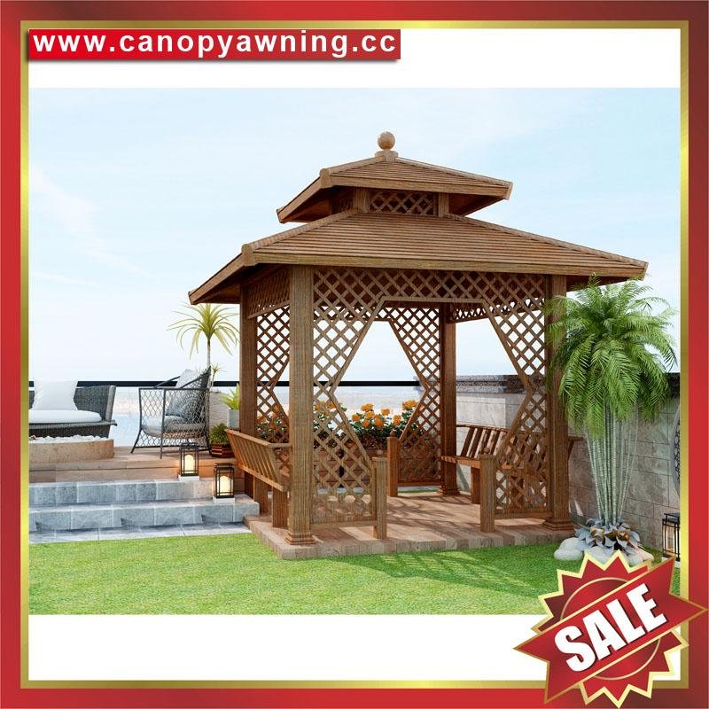 hot sale outdoor garden alu aluminum gazebo pavilion canopy awning shelter 5
