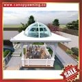 outdoor garden alu aluminum gazebo pavilion canopy awning shelter for sale 2