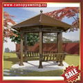 outdoor backyard alu aluminum gazebo pavilion canopy awning shelter for sales 3