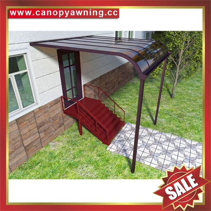 gazebo patio balcony polycarbonate pc aluminum alloy frame canopy awning shelter 4