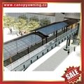 stairway walkway footway pavement polycarbonate aluminum canopy awning shelter 4