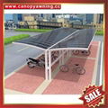 public parking aluminum metal PC bicycle bike shelter carport canopy awning 5