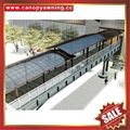 corridor passage walkway throughway aluminum polycarbonate canopy awning shelter 1
