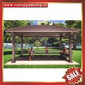 outdoor park garden aluminum gazebo pavilion canopy awning shelter