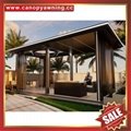 outdoor aluminum gazebo pavilion pagoda gloriette shelter for backyard park