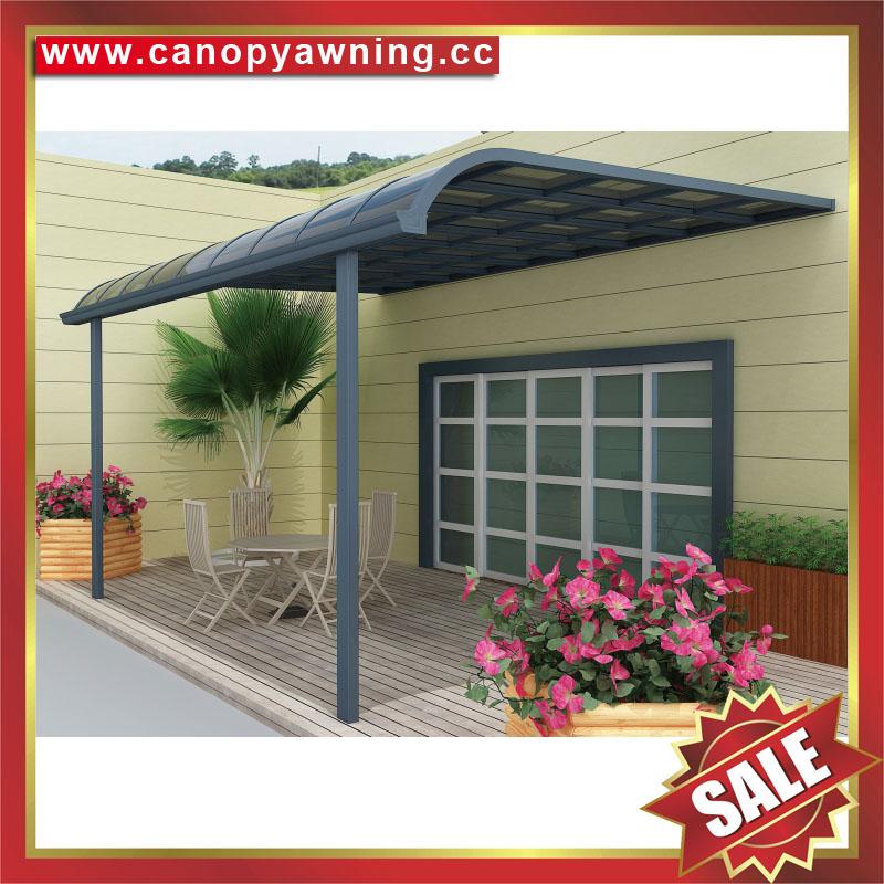 gazebo patio balcony porch polycarbonate aluminium metal canopy awning shelter 4