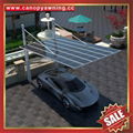 backyard parking polycarbonate aluminum car shelter carport awning canopy