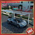 backyard polycarbonate aluminum park car carport canopy awning