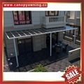 backyard patio terrace door window polycarbonate aluminum canopy awning shelter