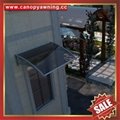 Polycarbonate door window pc alu diy awning canopy canopies cover shelter
