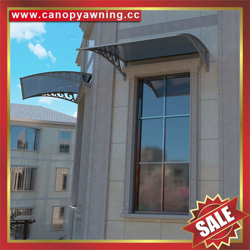outdoor building polycarbonate DIY door window pc awning canopy shelter canopies